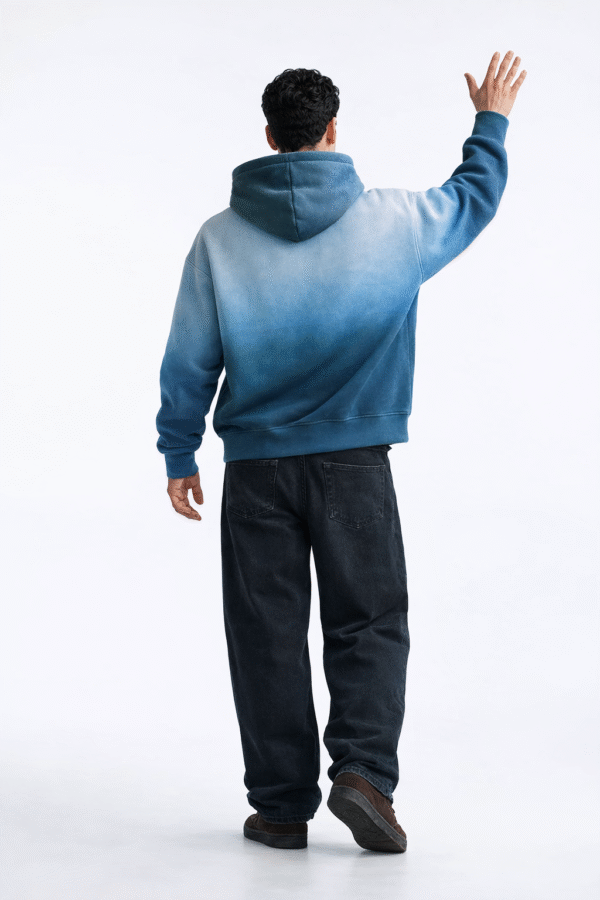 Oversized Silent Wave Hoodie